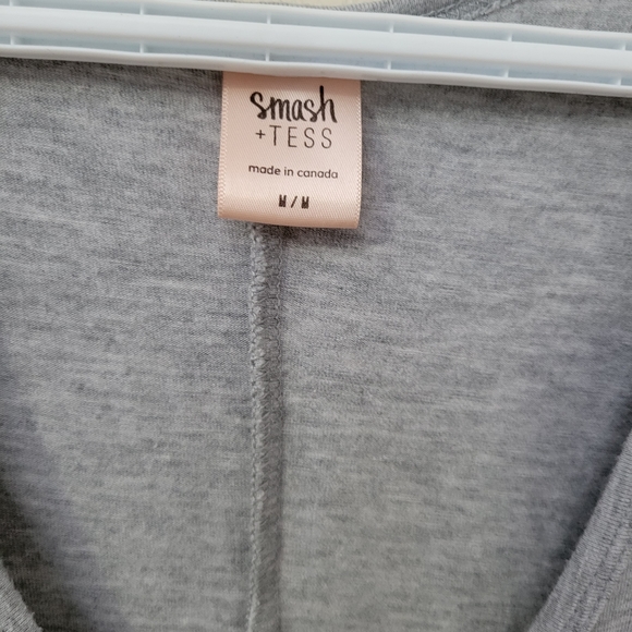 Smash and Tess Saturday Grey Romper - Picture 2 of 3